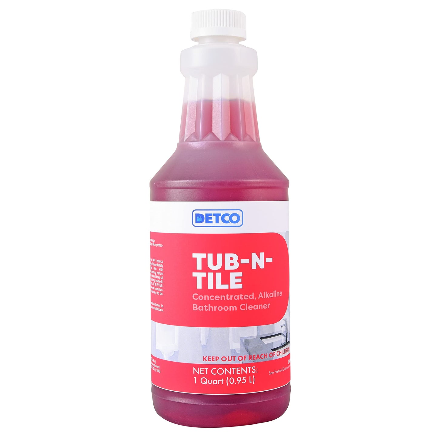 Detco-Tub-N-Tile -Multi-Purpose Cleaner-Concentrated, Great on Soap Scum and Grime Remover - Just add 4 oz. to your spray bottle of water.Great