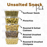 NY SPICE SHOP Unsalted Snacks Pack - Dried Fruit & Nuts Gift Pack - Holiday Nuts Gift Basket - Variety of Snacks - Classic Fruit and Nut Trail Mix