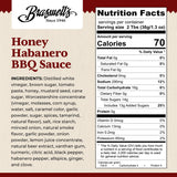 Braswell’s Gourmet BBQ Sauce - Small-Batch, Renowned Specialty, Made in USA, Since 1946 (13.5 Ounce, Honey Habanero)