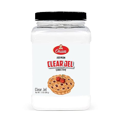 Clear Jel by Onuva -1.50 lb - Cook Type Powder - For Canning, Cooking and Pie Filling - Unflavored