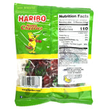 Haribo Happy Cherries Gummi Candy Share Size (2 Pack) and 2 Gosutoys Stickers