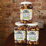 Germack® - Pistachio Berry Nut Mix - Michigan Dried Cherries, Dried Cranberries, Roasted-Unsalted Cashews and Almonds, with Dry Roasted, Unsalted