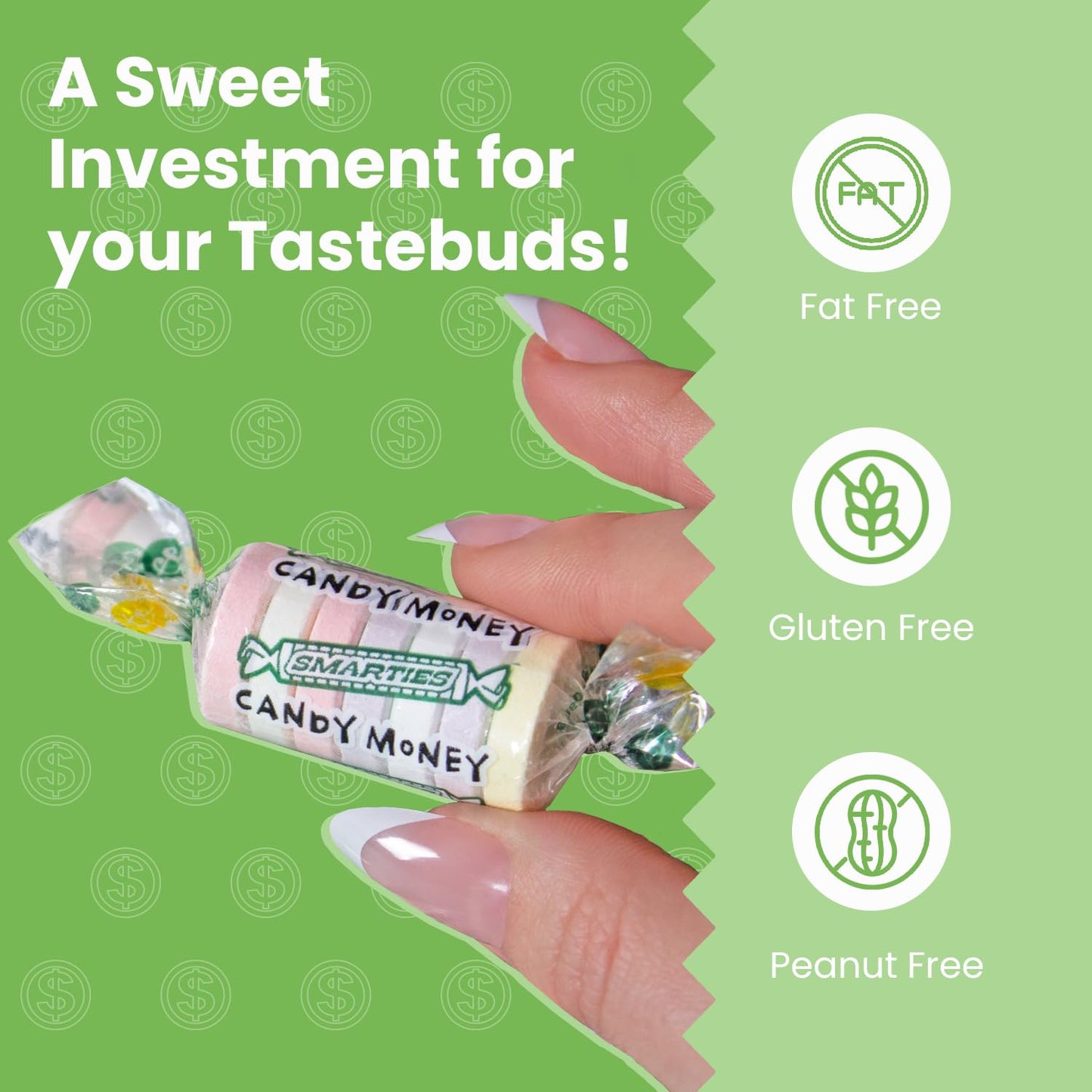 Smarties Candy Monies - Assorted Flavor Bulk Candy Rolls - Gluten Free & Vegan Delight - Classic Sweetness from Family Owned Since 1949 Peanut Free