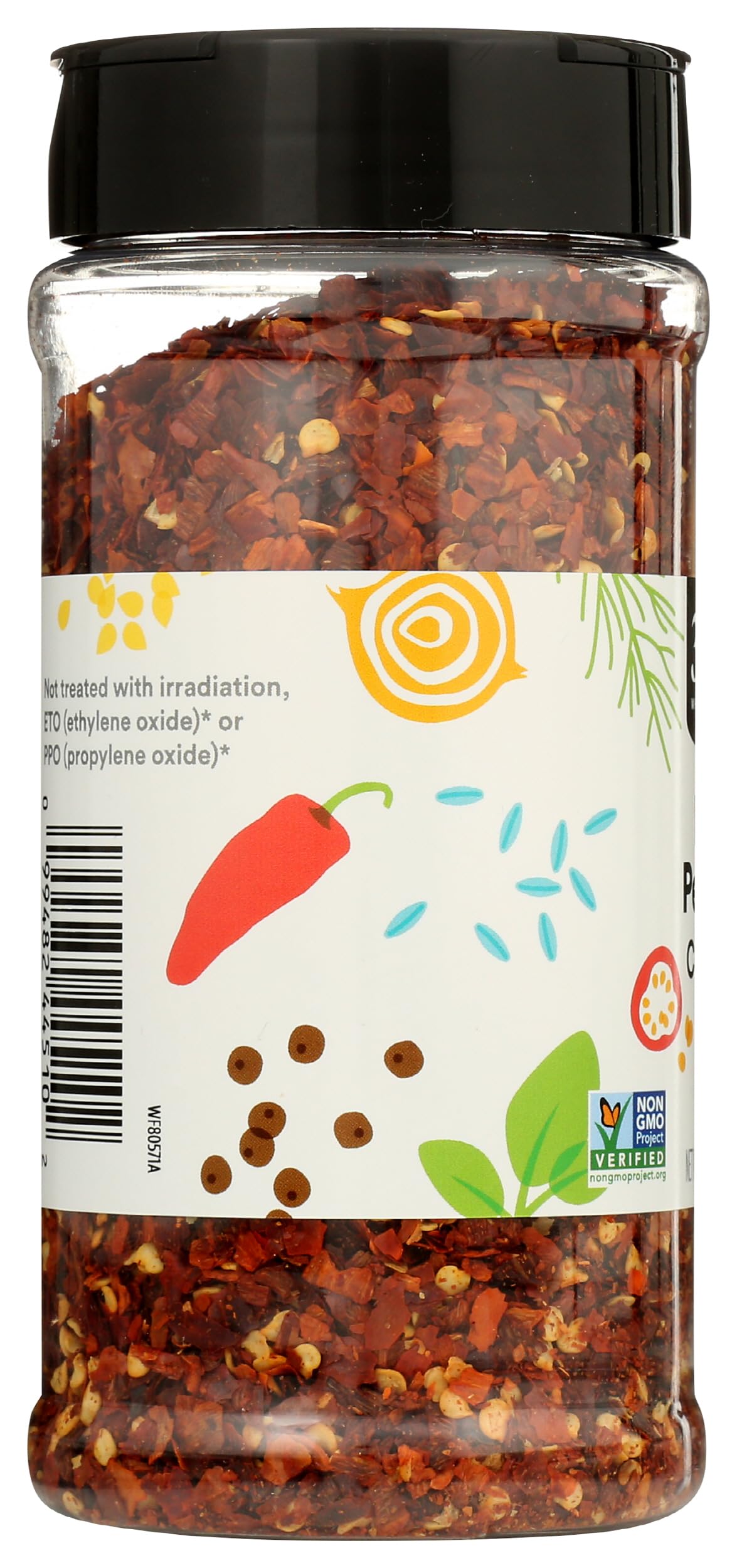 365 by Whole Foods Market, Crushed Red Chile Peppers, 4.76 Ounce