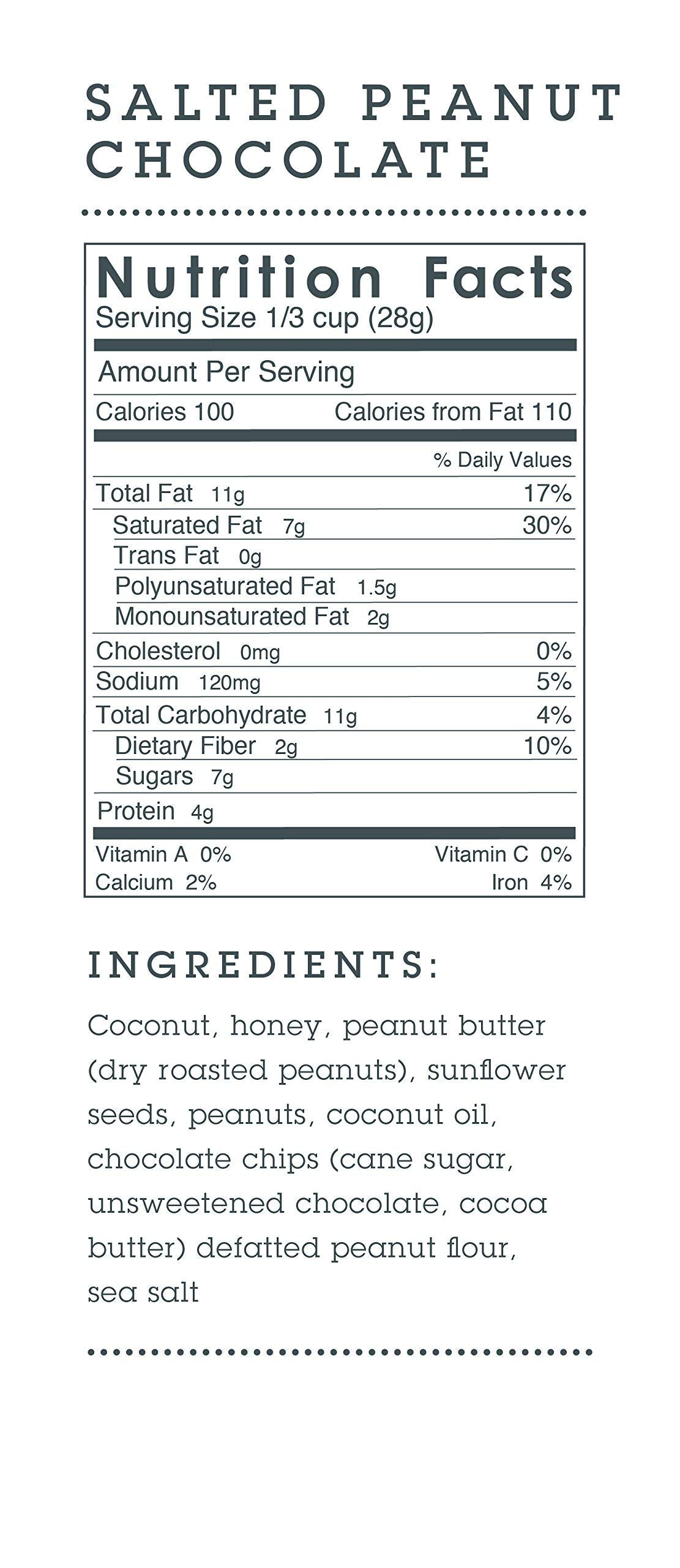 WholeMe, Salted Peanut Chocolate Grain-Free Clusters, 8 oz