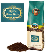 Mystic Monk Coffee: Mystic Monk Blend (Dark Roast Ground Coffee 100% Arabica) - 12 ounce bag