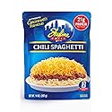 Skyline Chili & Spaghetti - Cincinnati Style - Authentic Recipe in Microwavable Pouches, Ideal for Cheese Coneys & Hot Dogs - Classic Flavor, Easy