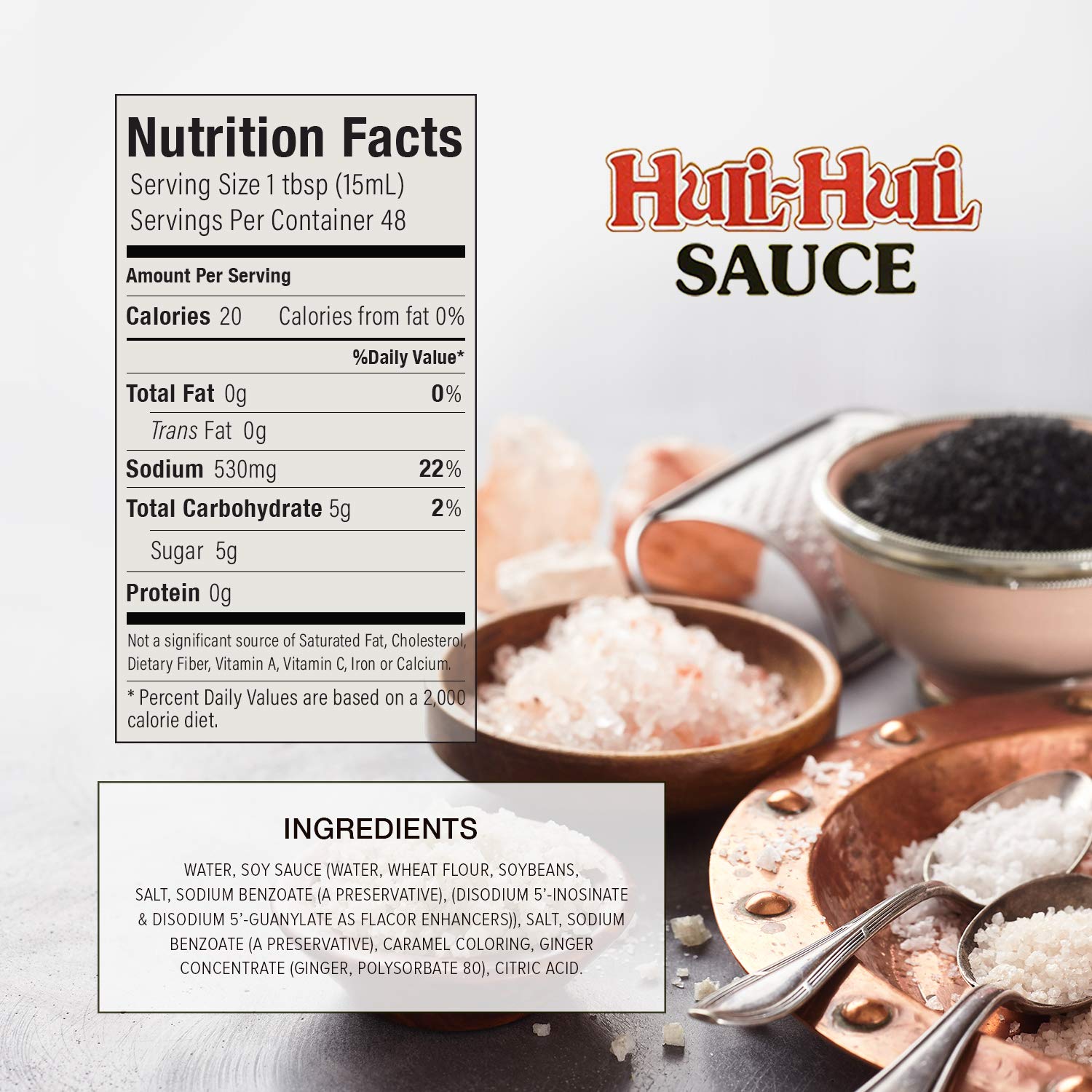 World Market Hawaii's Famous Huli-Huli Sauce - Hawaiian BQQ Sauce - Meat Rub BBQ Sauce & Steak Seasoning - Low Sodium BBQ Sauce - 24 Ounce - Pack of 2