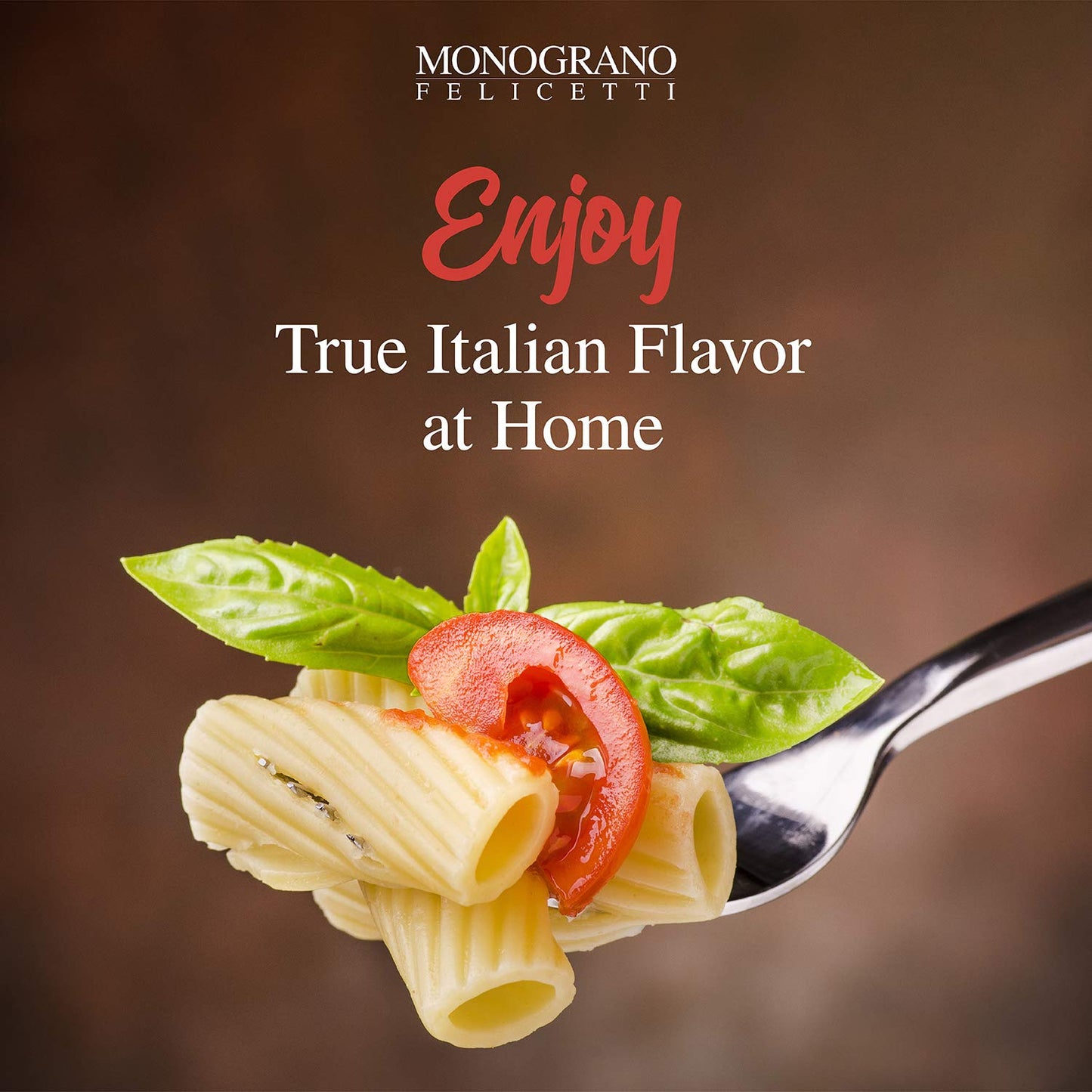 Monograno Felicetti Italian Organic Rigatoni Pasta Made with Kamut 1.1 lb - Pack of 2