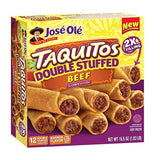 Jose Ole Beef Corn Double Stuffed Taquitos, 16.5 Ounce, Frozen