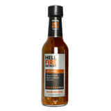 Hell Fire Detroit Bourbon Habanero Ghost Hot Sauce (Extra hot), Crafted with Fresh, Fire-Roasted Habanero and Ghost Chile Peppers, All-Natural, Vegan