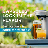 Bartesian 24-Pack Vodka Lovers Mixer Capsules for Cocktail Machine - Home Bar Mixology Cocktails Mix Pod Capsule Set To Use With the Bartesian