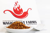 Fiery Farms Carolina Reaper Pods - 8 oz - 1.5M to 2M SHUs Extremely Hot Red Chili Pepper Dried Whole Pods, Pure, No Additives