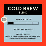 San Francisco Bay Ground Coffee, Cold Brew Blend (28 oz Bag), Coarse Ground, Medium Roast Coffee