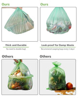 75 Counts AYOTEE Mini Garbage Bags, 1.2 Gallon Small Compostable Trash Bags, Small Garbage Bags for home, Fit 4.5 or 5 Liter Bathroom Wastebasket Can