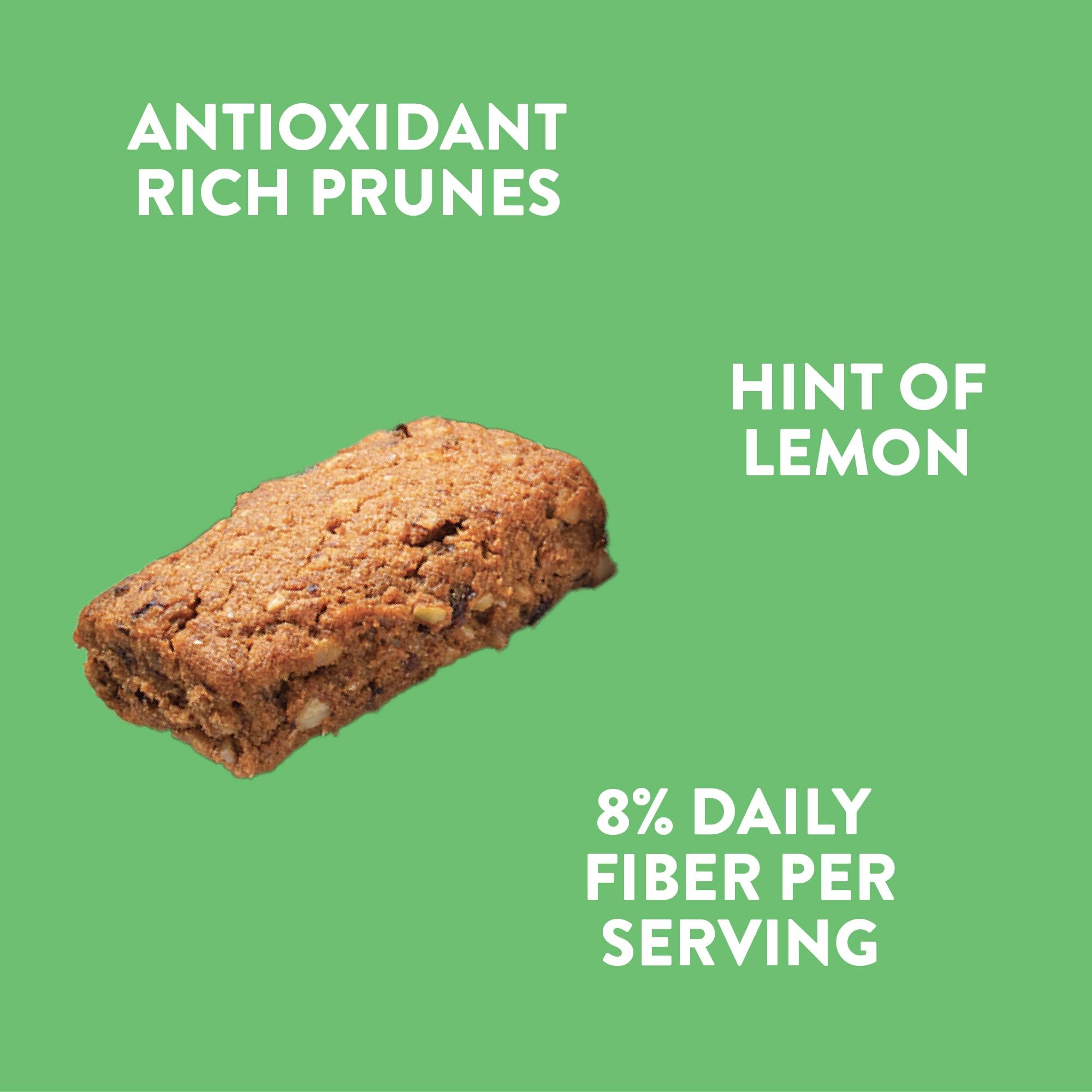 GluteNull Fruit & Nut Breakfast Bars, Gluten Free, Plant Based, Low Sugar, Good Source of Fiber, 11oz