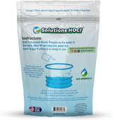 Solutions HOCL Power Clean with HOCL - Catchment Tank Cleaner Crystals Bomb Underground Water Tank Cleaning - Super Cleans your Catchment - treats
