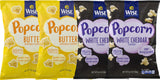 Wise Foods Butter & White Cheddar Air Popped Popcorn Variety 4-Pack