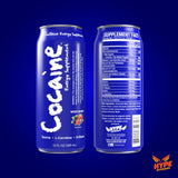 Hype Beverages Official Caffeinated Energy Drink - Healthy Energy Drinks with Taurine, L-Carnitine, Antioxidants, Vitamins, - 12 Oz Can - (Pack of 12