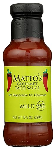 Mateo's Gourmet Taco Sauce Mild 10.5oz