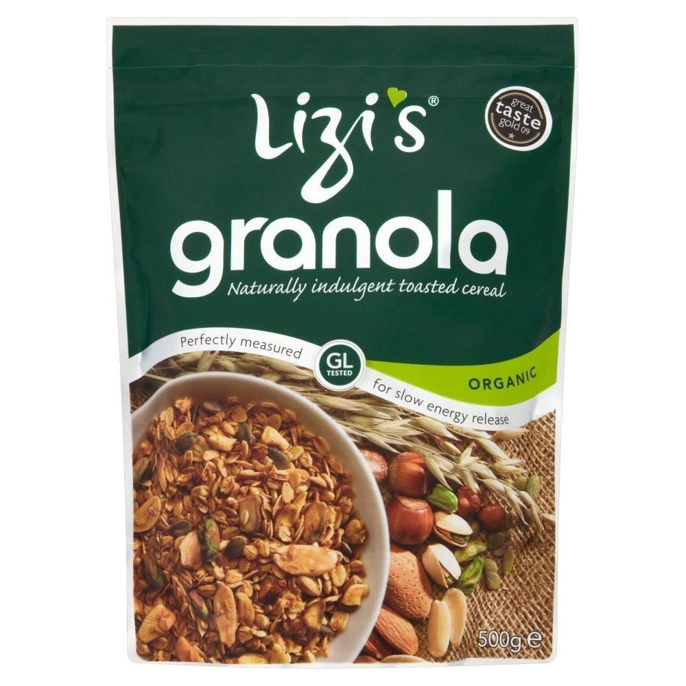 Lizi's Organic Granola Cereal (500g) - Pack of 6