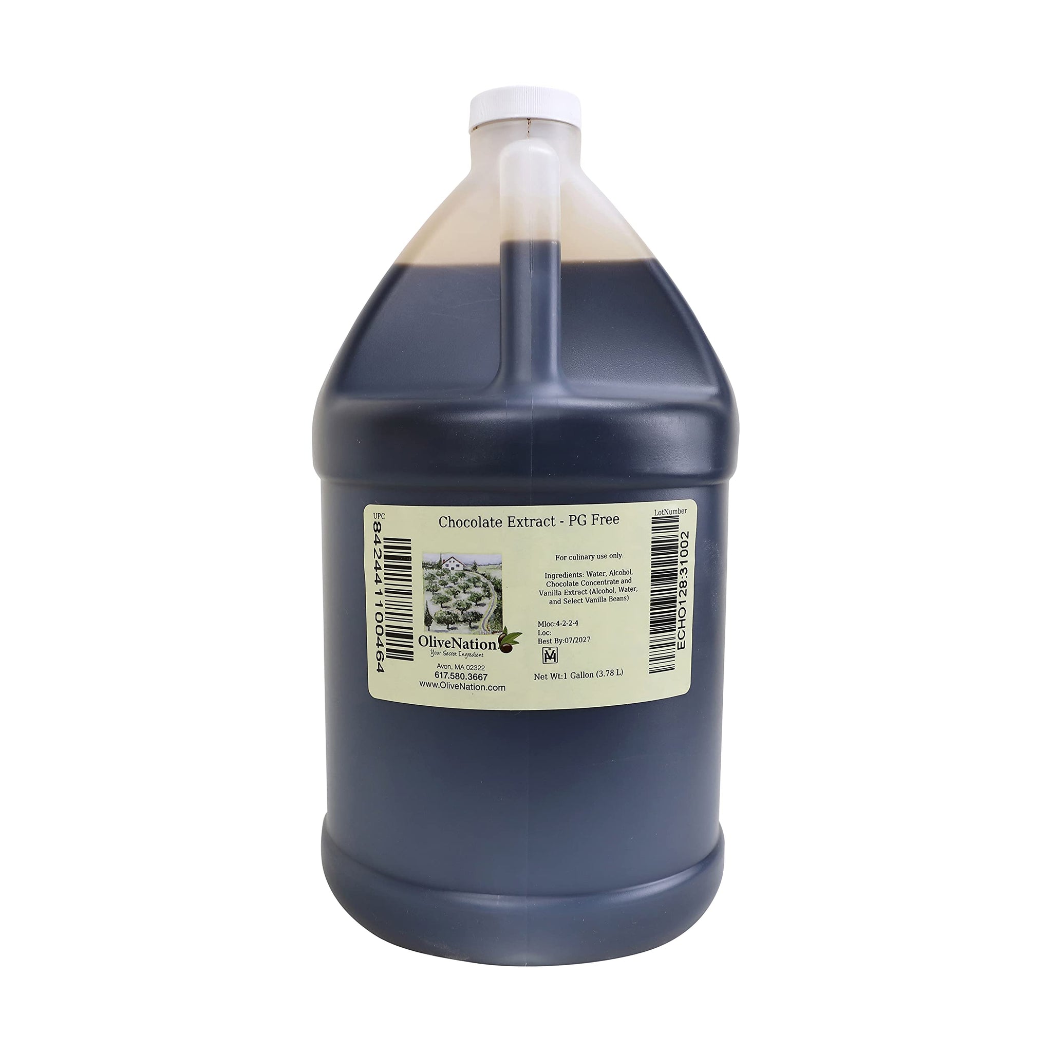Chocolate Extract For Baking - Rich Chocolate Flavoring for Cakes - Cookies - PG Free - Non-GMO - Gluten Free - Kosher - Vegan - 16 ounces