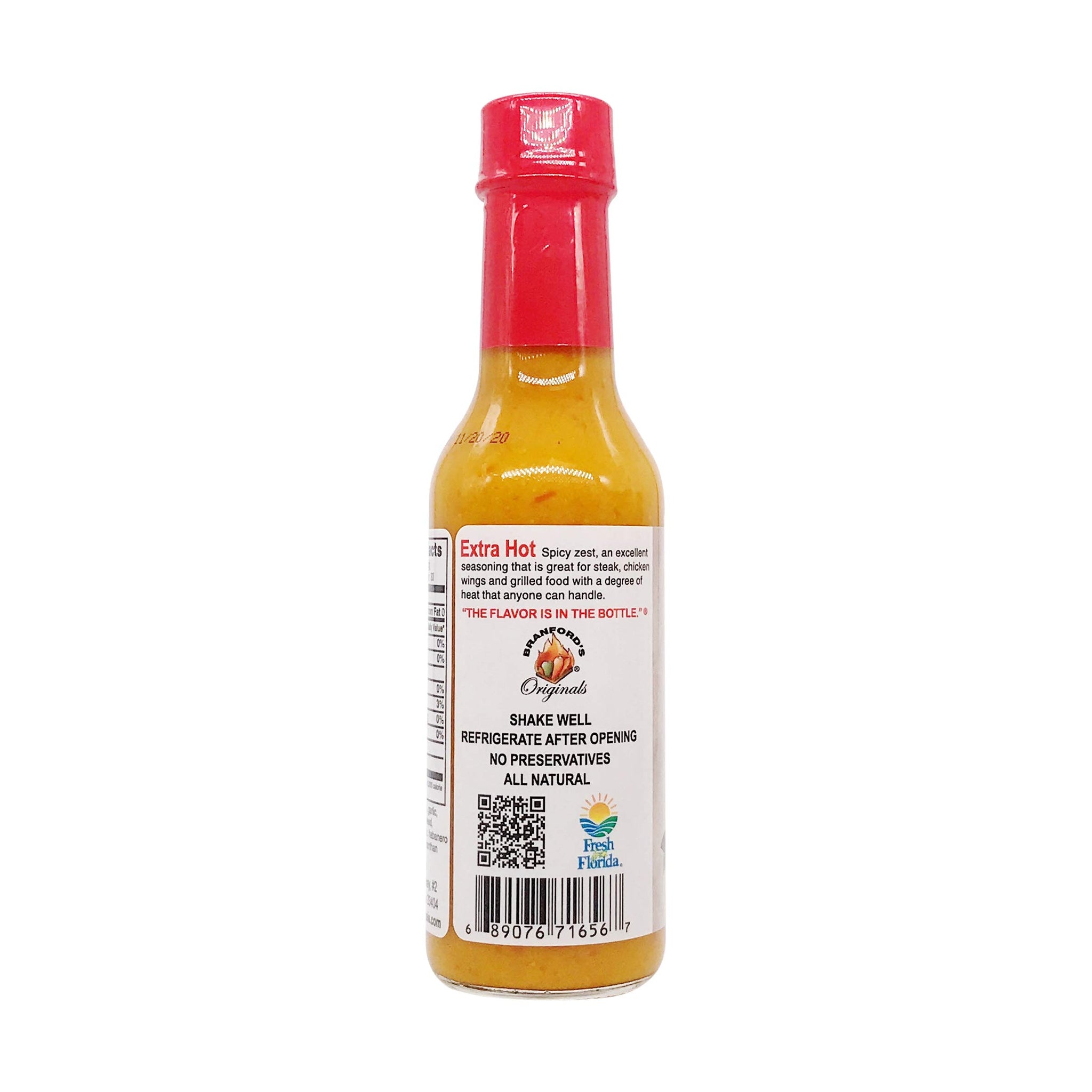 Branford's Originals Original Extra Hot Sauce, 5 FZ