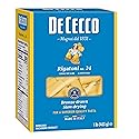 De Cecco Rigatoni No. 24 Pasta, 16 Oz, Authentic, Slow Dried, Made with Semolina and Durum Wheat, Versatile Pasta for Sauces & Recipes, Made in Italy