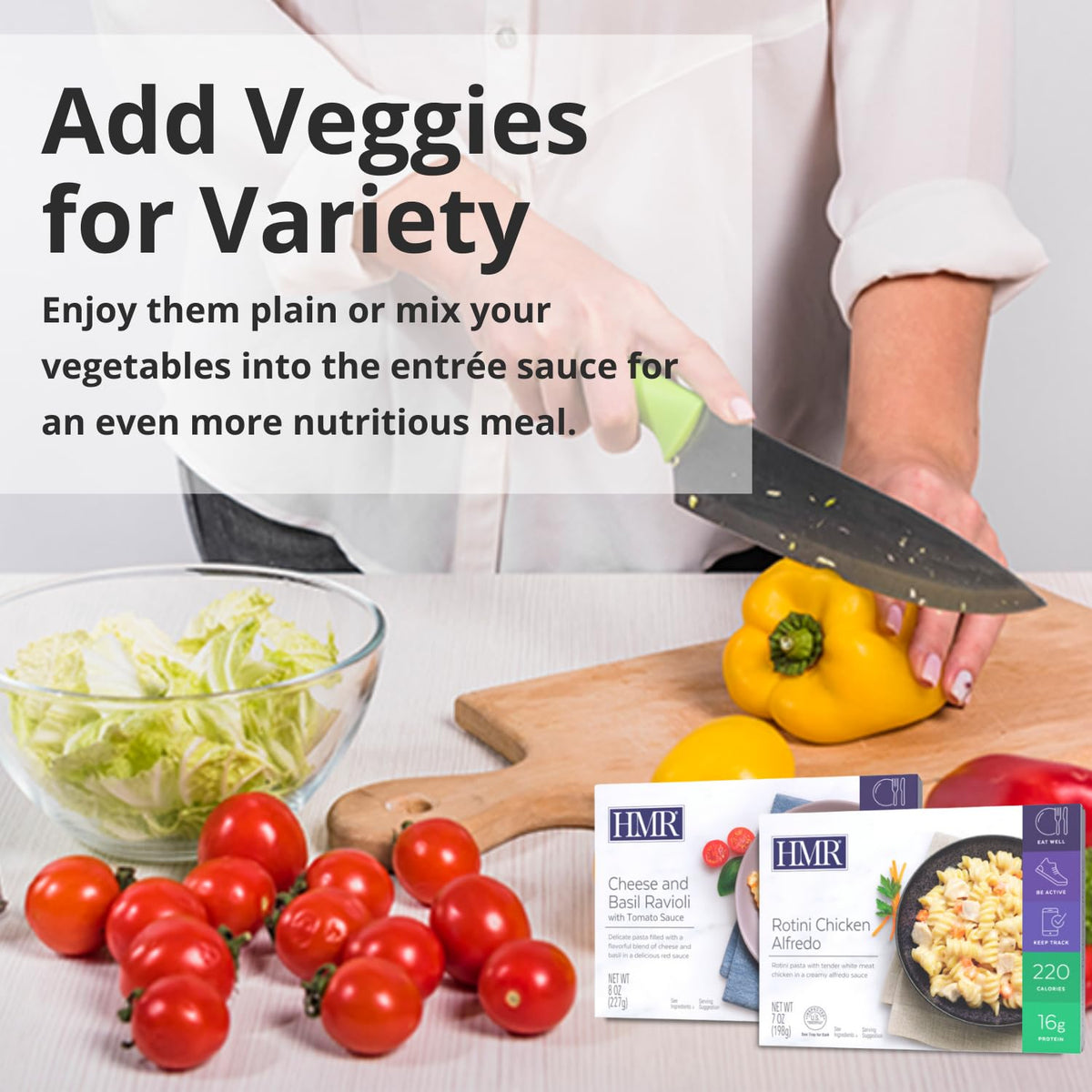 HMR Pasta Picks Entrée Pack, 6 Ready-to-Eat High Protein Meals