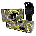 Size X-Large Black Mamba Nitrile Gloves