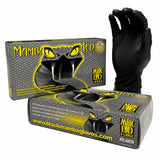 Size X-Large Black Mamba Nitrile Gloves