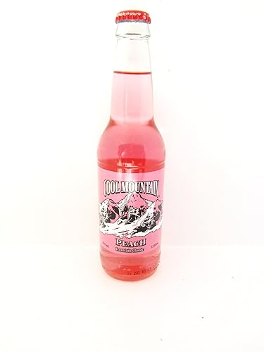 Cool Mountain Peach Soda, 12-Count Packages (Pack of 12)