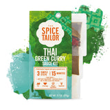 Spice Tailor 3 Simple Steps Restaurant Quality Meals in Minutes Kits Ready in 10 Minutes (6 Pack, Thai Green Curry)
