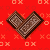 HERSHEY'S Milk Chocolate Snack Size, Valentine's Day Candy Bag, 12.6 oz (28 Pieces)