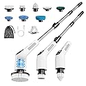 Cusopeh Electric Cleaning Rotary Brush, White, Standard