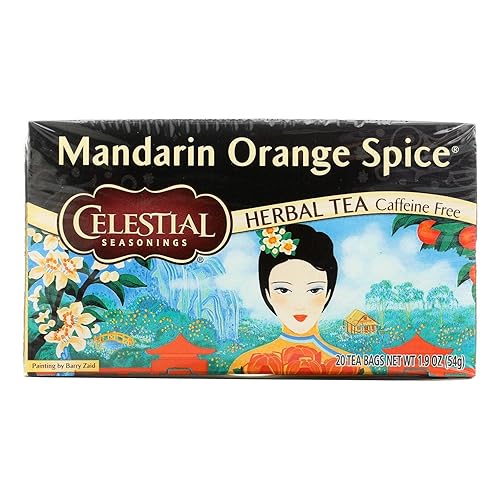 Celestial Seasonings Herb Tea Mandarin Orange Spice, 20-count (Pack of 6)