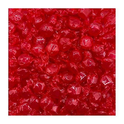 Cinnamon Discs Hard Candy - 2 Pound Bulk Pack (About 150 Count) - Christmas Candies - Individually Wrapped Cinnamon Bulk Candy - Sweet and Spicy