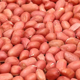 Roasted Unsalted Redskin Peanuts by Its Delish, 2 lbs Bulk Bag | Gourmet Red Skin Peanut Snack Nuts with No Shell | Salt Free, Vegan, Kosher