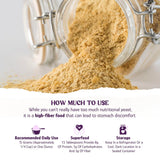 Country Life Nutritional Yeast Flakes with B-12, Fortified, Vegan, High Protein, Bulk Bag, 3lb