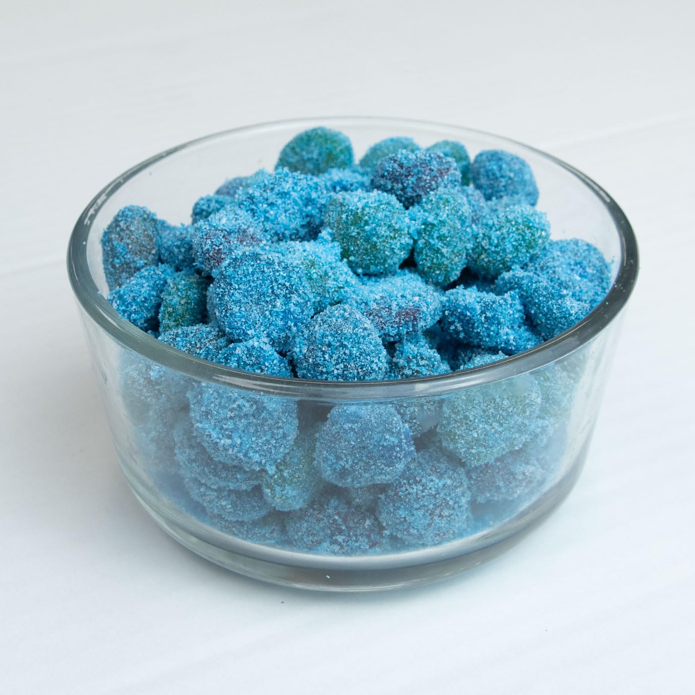 Goso Gummies Sour Blue Razz Gusher Bombs - 6oz Bag - Sour Blue Raspberry Filled Candy