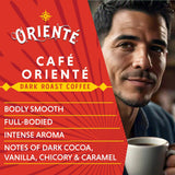 Oriente Dark Roast Coffee Pods, 50 ct, Cuban Inspired Coffee in Single Serve Pods - 100% Arabica Coffee, Compatible with Keurig K Cups Maker