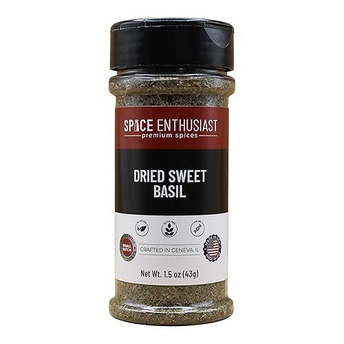 Spice Enthusiast Dried Sweet Basil - 1.5 oz