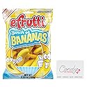 eFrutti Gummi Candy 3.5oz Bags (Bunch of Bananas) | With Candy Retailer Sticker