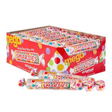 Smarties Candy Mega Rolls - Gluten & Vegan Free - Assorted Flavor Treat - Peanut Free Plant Derived Ingredients - Ideal Halloween Candy - Individually