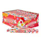 Smarties Candy Mega Rolls - Gluten & Vegan Free - Assorted Flavor Treat - Peanut Free Plant Derived Ingredients - Ideal Halloween Candy - Individually