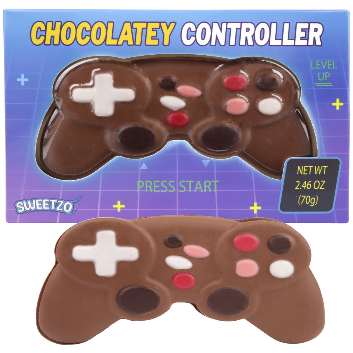 Chocolatey Video Game Controller, Candy Gift for Gamers, 2.46 Ounces