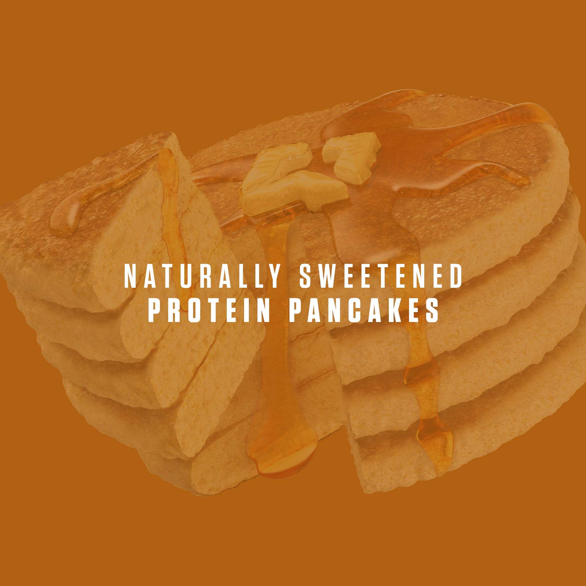 RYSE Loaded Protein Pancake & Waffle Mix - Buttermilk - Naturally Sweetened Breakfast with 21g Protein, 3g MCTs and 2g Fiber - No Added Sugar - High Protein Snack for Clean Energy - 6 Servings