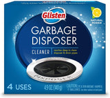 Glisten Disposer Care Foaming Cleaner, Lemon Scent, 4 Use (Pack of 2)