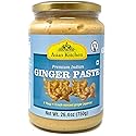 Asian Kitchen Ginger Cooking Paste 26.5oz (750g) Glass Jar ~ Vegan | Gluten Free | NON-GMO | No Colors | Indian Origin