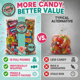 Pinata Candy Variety Pack - 10 Lb Assorted Mix, Pinata Stuffers for Kids